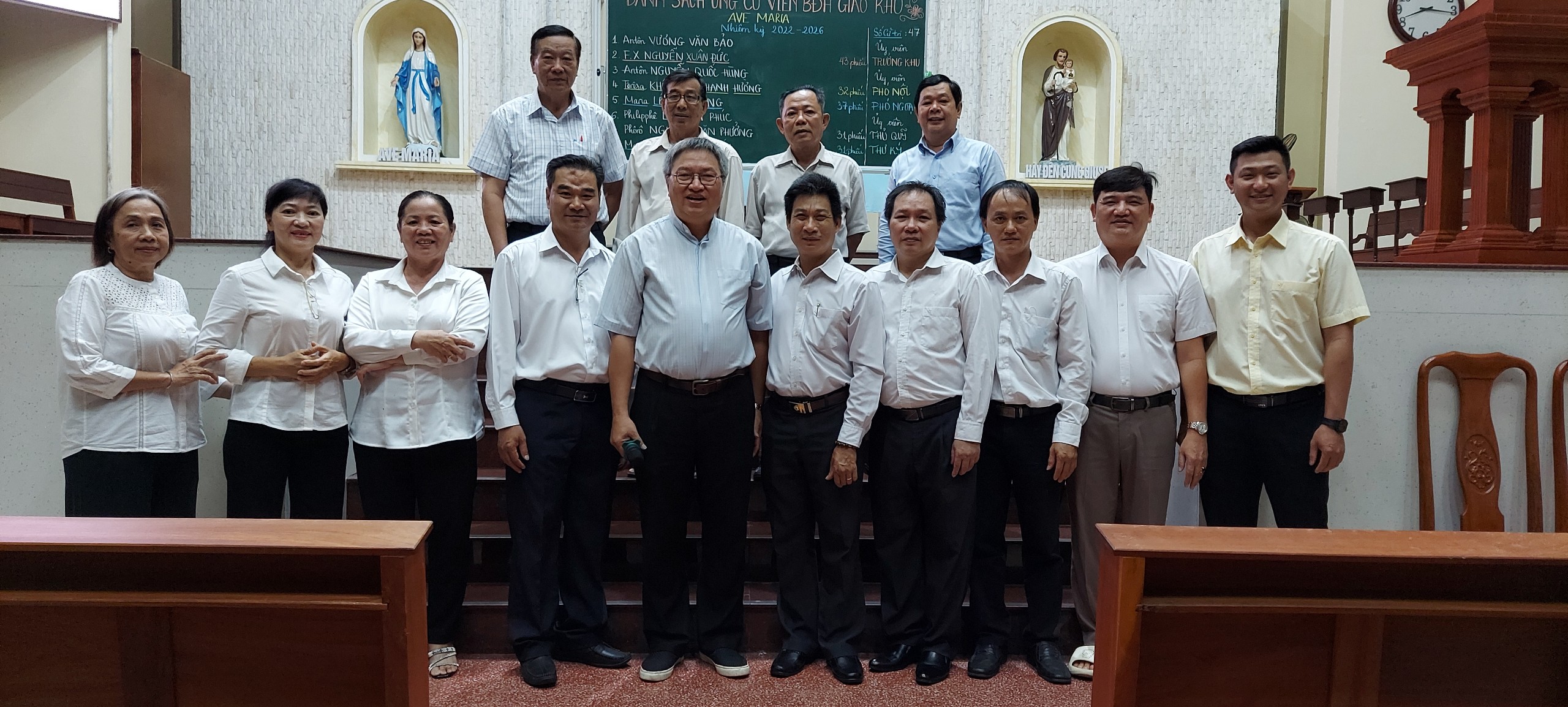 BẦU CỬ BAN ĐIỀU HÀNH GIÁO KHU AVE MARIA  (Nhiệm kỳ 2022 - 2026)
