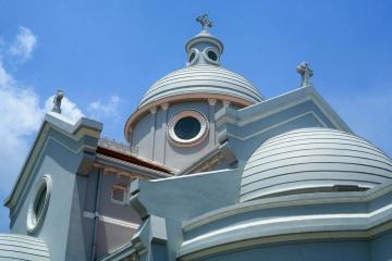 Kiến trúc Byzantine nhà thờ Hạnh Thông Tây