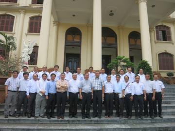 Các Cha tuyên uý Liên đoàn Thiếu nhi Thánh Thể Việt Nam