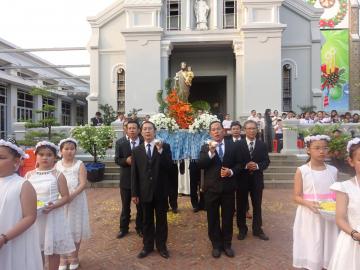 Kiệu Thánh Giuse - Bổn mạng Giáo xứ HTT (20/03/2017)