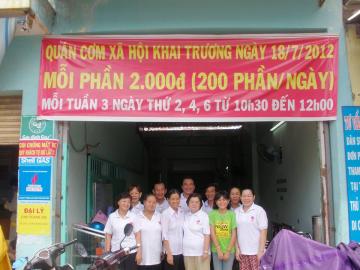 Kỷ niệm 05 năm thành lập quán cơm Tình Thương 2000