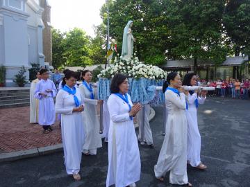 Lễ Đức Mẹ Mân côi ngày 1/10/2017