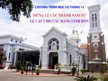 Chương trình Mục vụ Tháng 11/2017