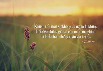 Để trở nên người cao cả