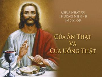 05/08/2018 Chúa Nhật Tuần XVIII Mùa Thường Niên Năm B