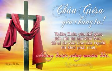 THIÊN CHÚA YÊU THƯƠNG