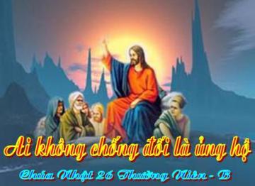 30/09/2018 Chúa Nhật Tuần XXVI Mùa Thường Niên Năm B