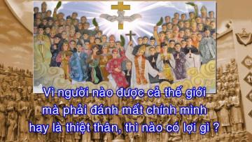01/11/2018 Thứ Năm Tuần XXX Mùa Thường Niên Năm chẵn Các Thánh Nam Nữ