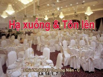 01/09/2019 Chúa Nhật Tuần XXII Mùa Thường Niên Năm C