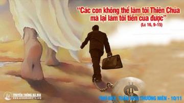 22/09/2019 Chúa Nhật Tuần XXV Mùa Thường Niên Năm C