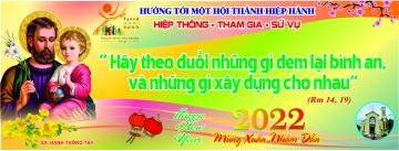 CHƯƠNG TRÌNH MỤC VỤ  tháng 1 -2 -2022  Gx. Hạnh Thông Tây