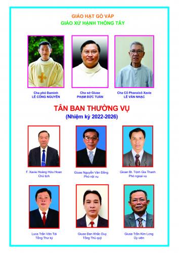 Giáo xứ Hạnh Thông Tây:  Bầu Ban thường vụ Hội đồng Mục vụ   (Nhiệm kỳ 2022 - 2026)